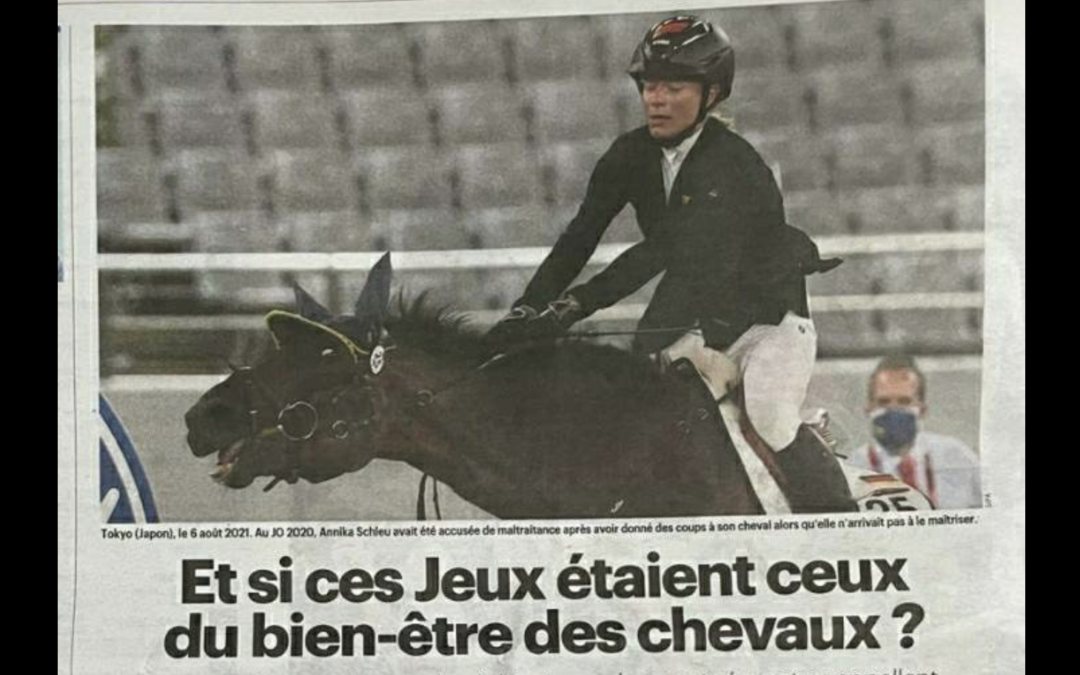 Le Parisien: What if the Paris 2024 Olymic Games were about horse welfare?